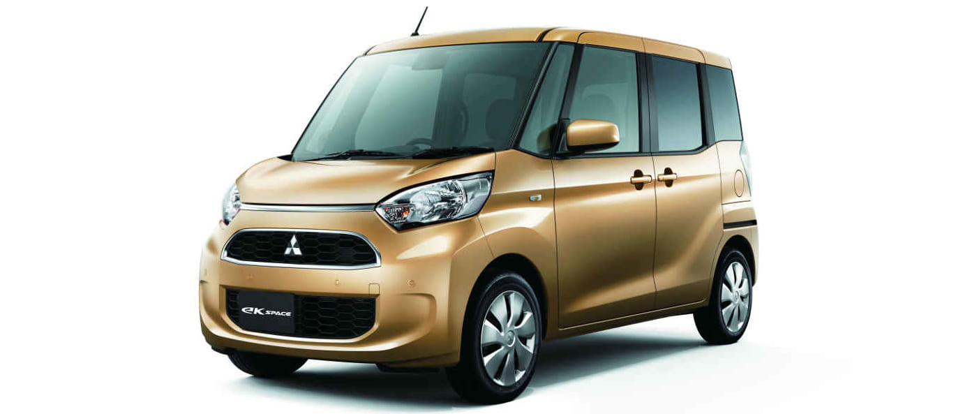 MITSUBISHI_eK-SPACE_DBA-B11A_front_side