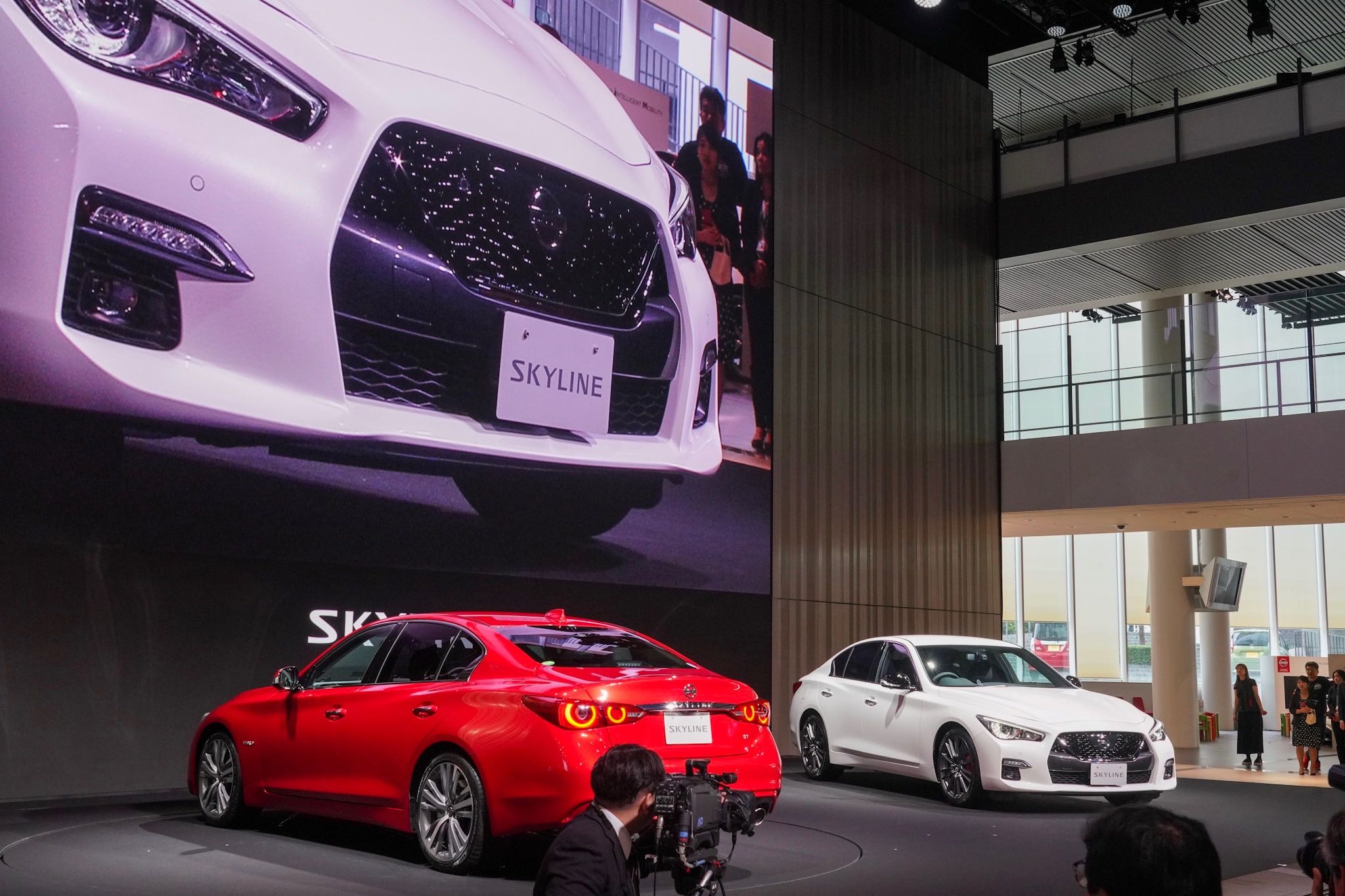 日産 スカイライン 発表会 2019年