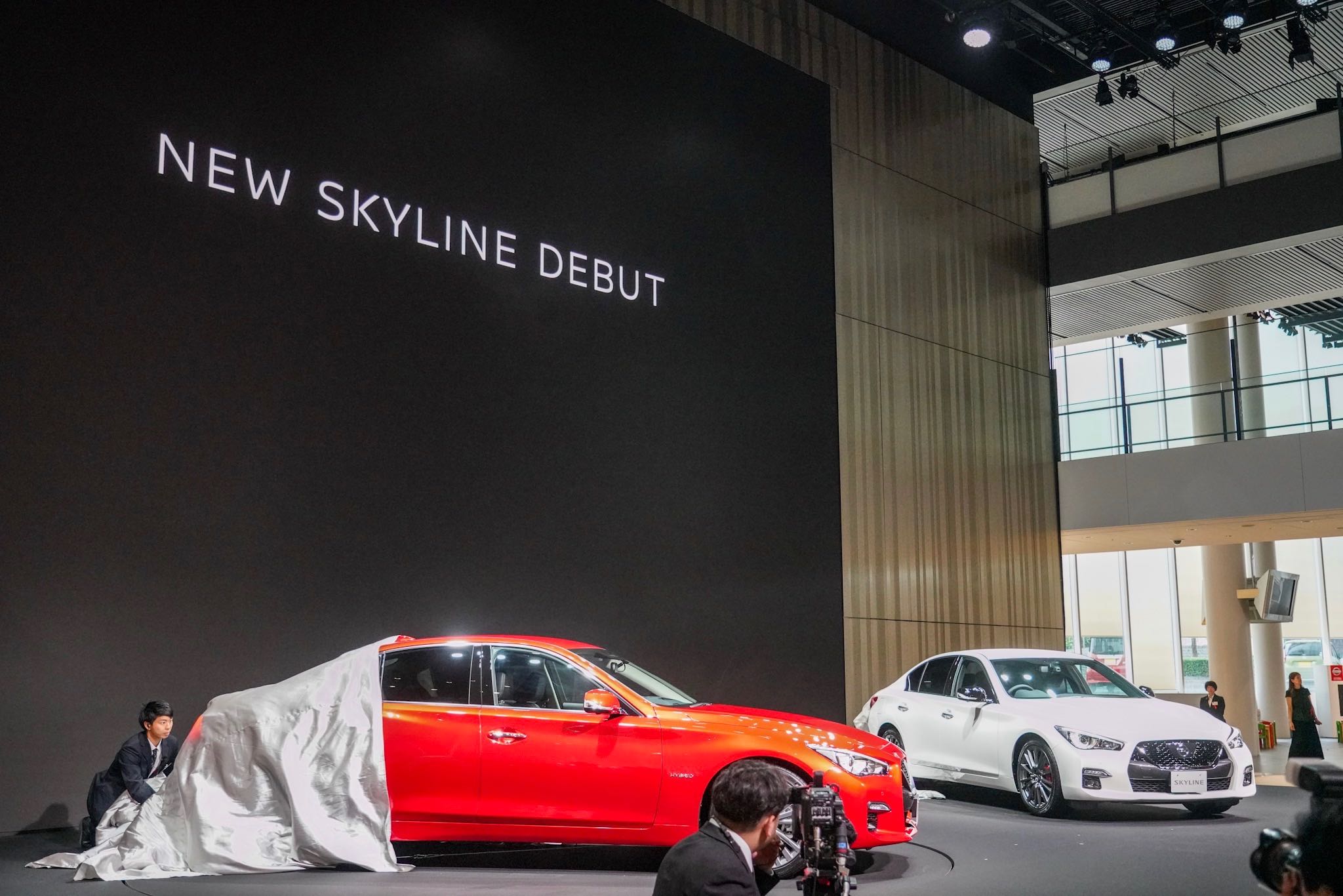 日産 スカイライン 発表会 2019年