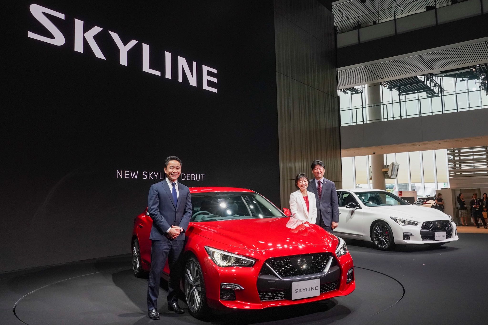 日産 スカイライン 発表会 2019年