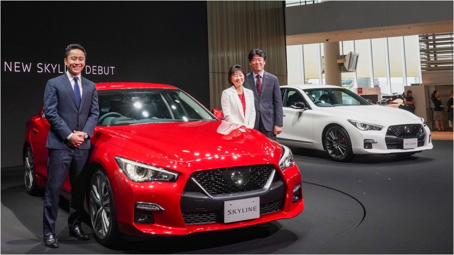 日産 スカイライン、新型発表!