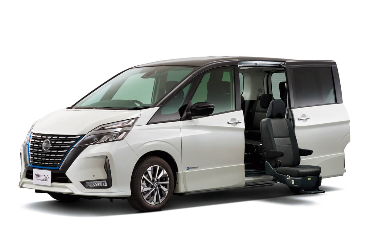 日産 セレナ 2019 セカンドスライドアップシート