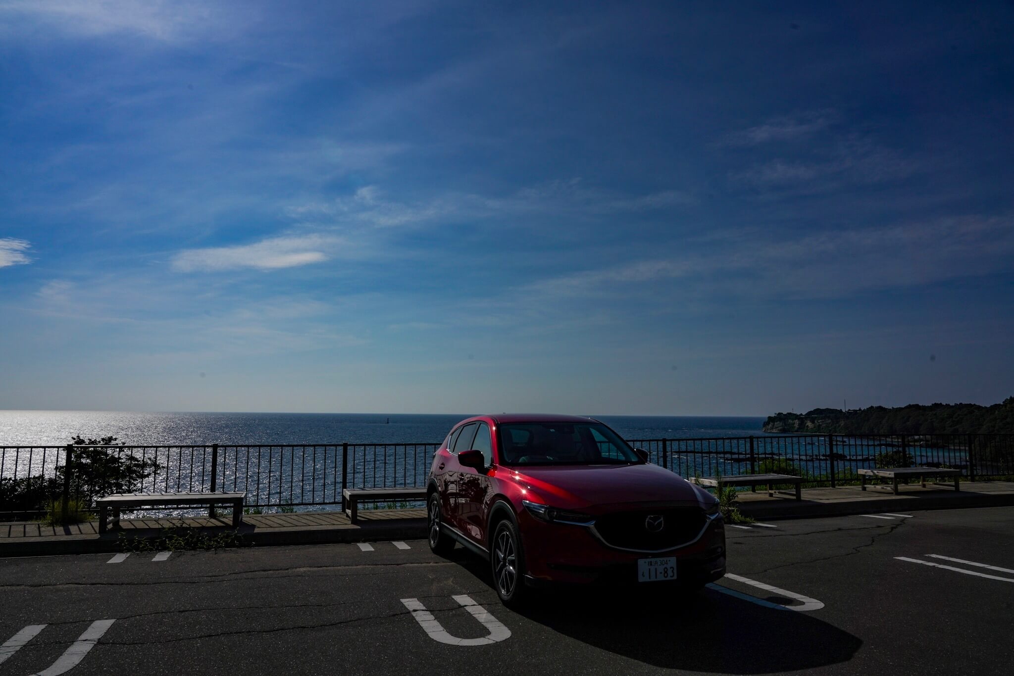 聖域の岬・青の洞窟 パワースポット 駐車場