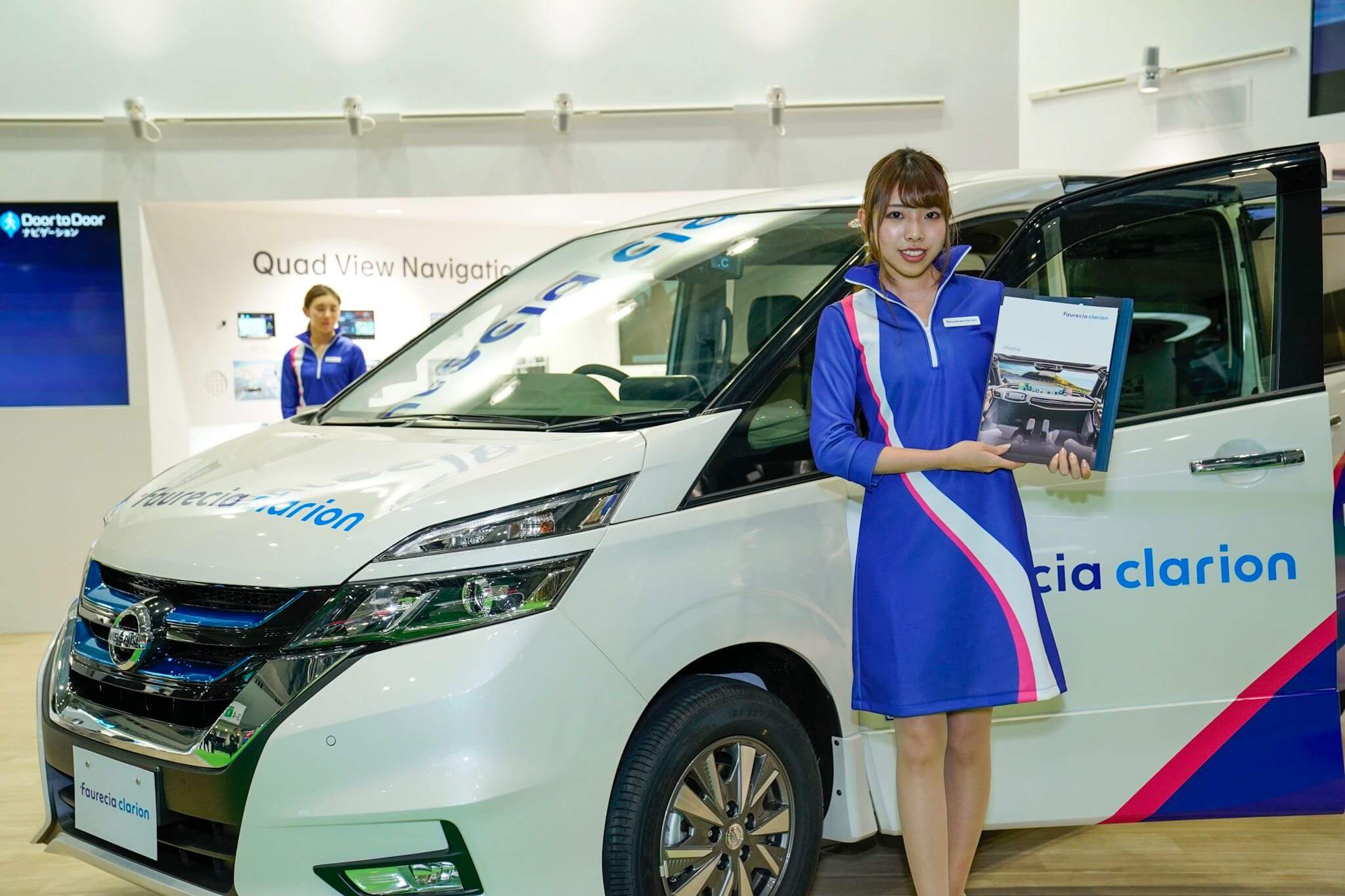 フォルシアクラリオン 東京モーターショー2019 コンパニオン