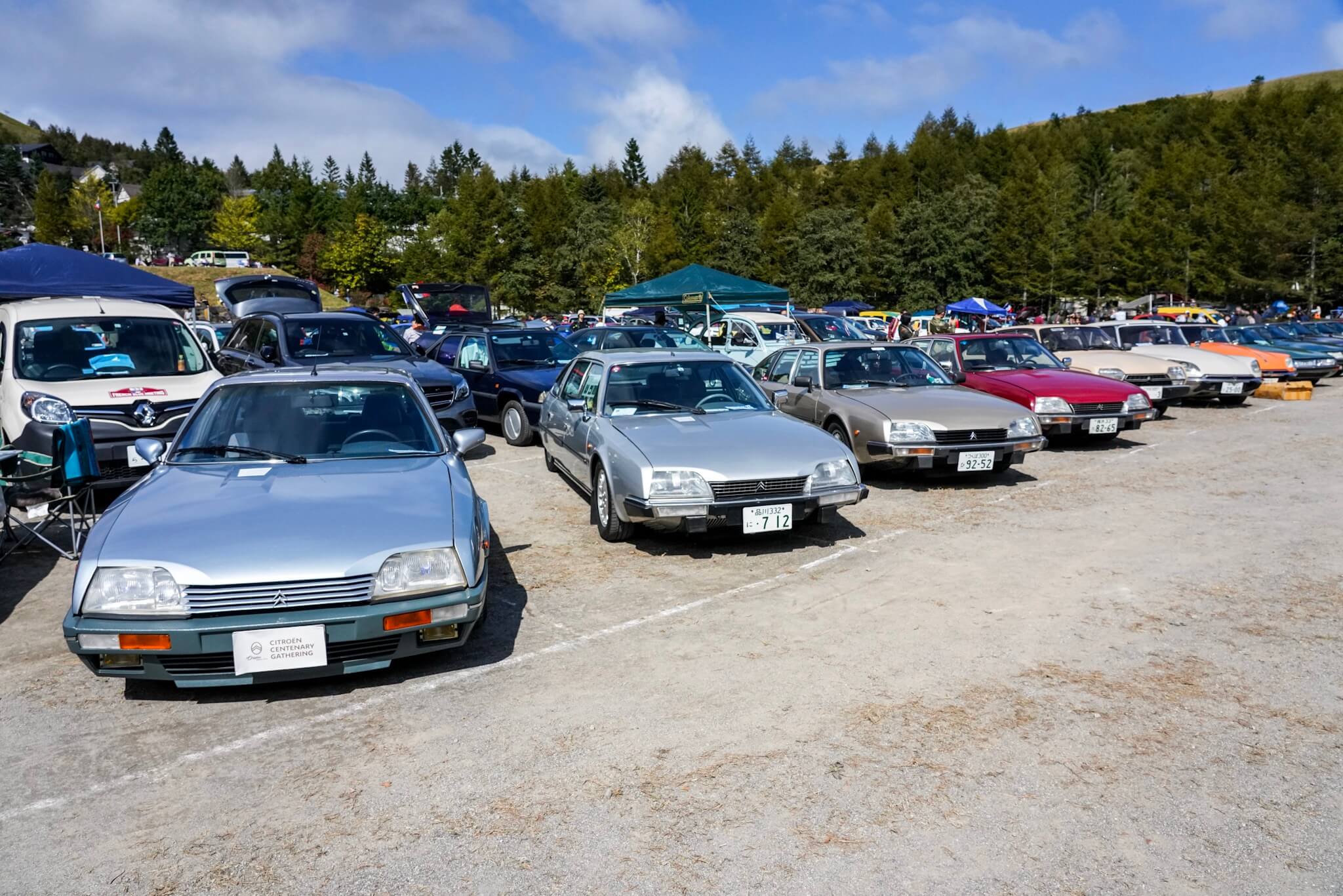 フレンチブルーミーティング シトロエン CX