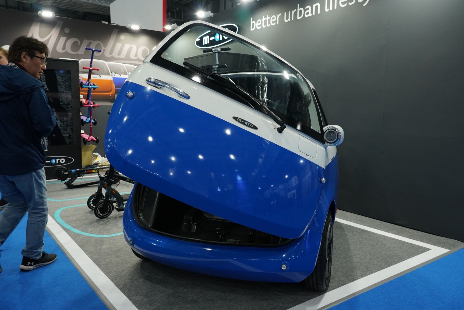 M-cro Microlino(マイクロリノー) 東京モーターショー2019