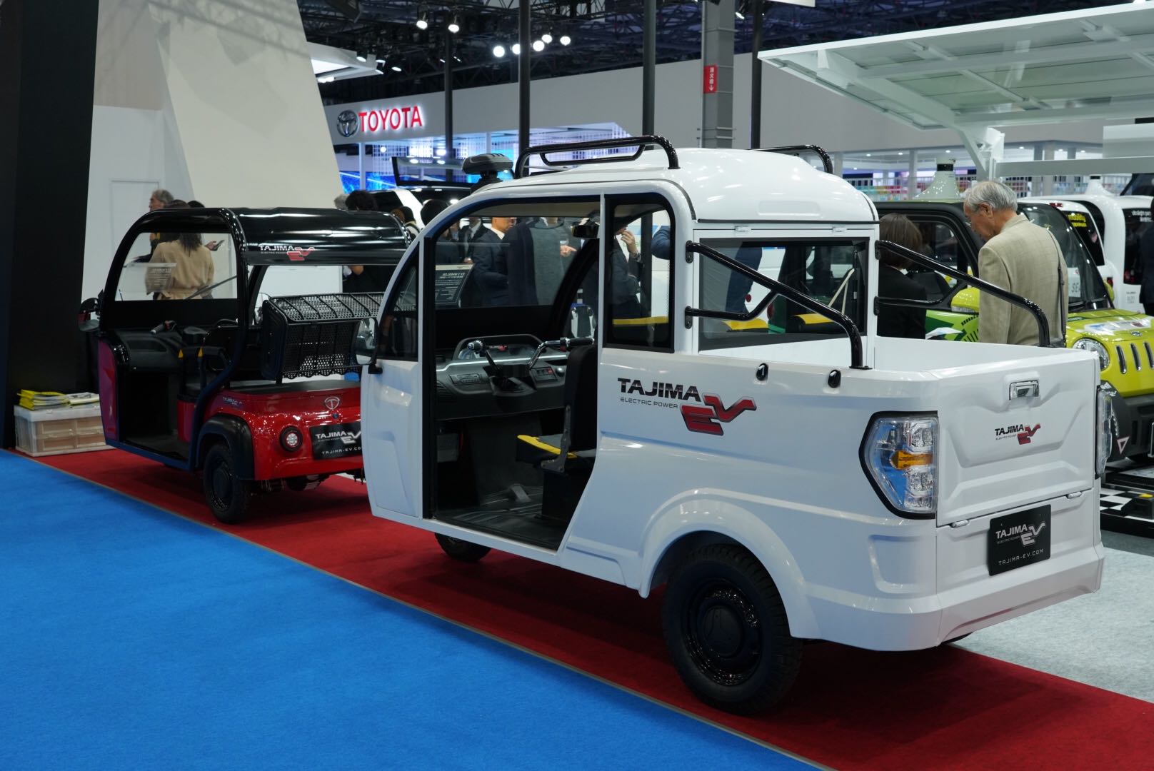 タジマ 電動3輪小型モビリティ(貨物型)東京モーターショー2019