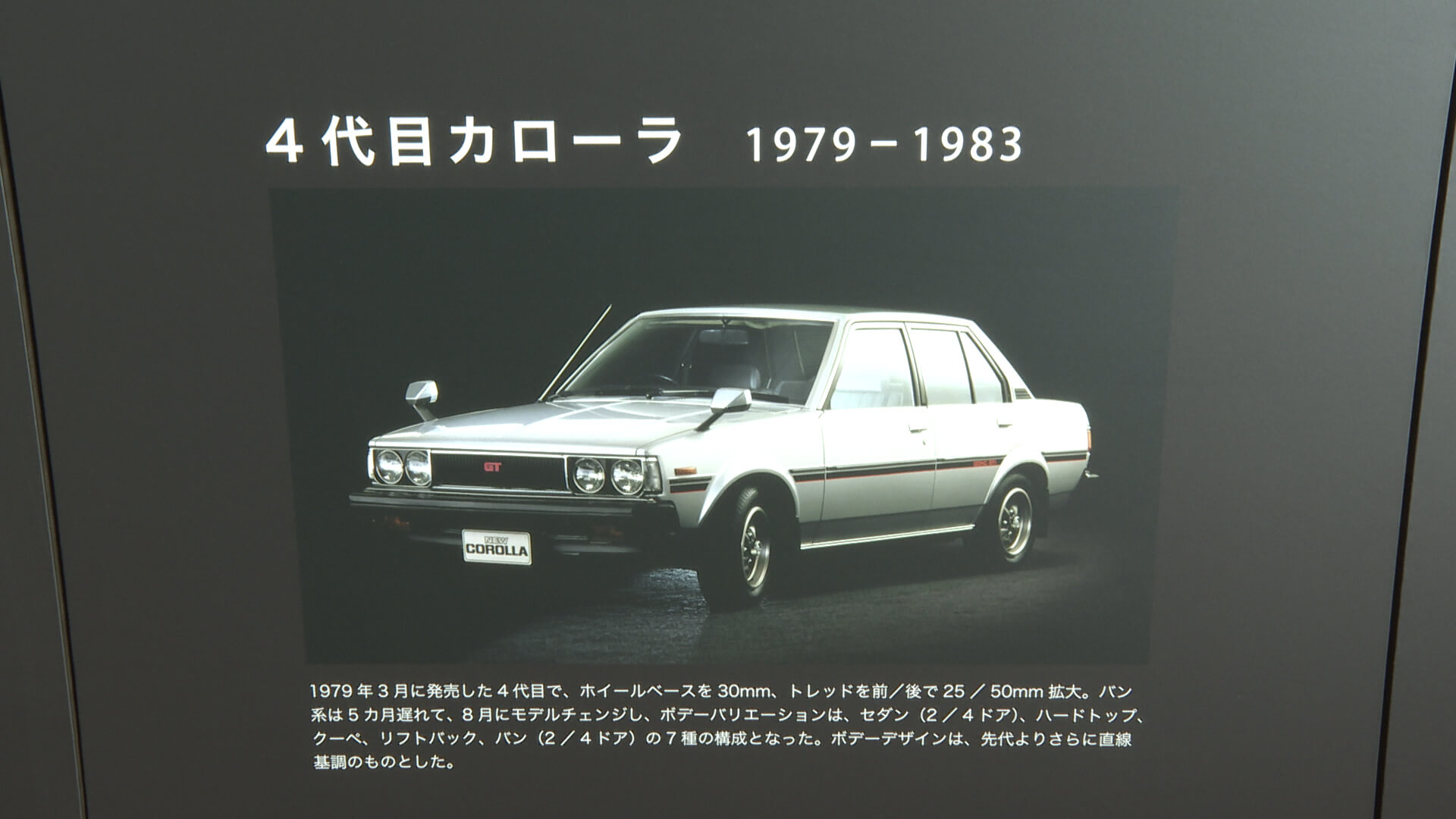 トヨタ 4代目カローラ(1979年~1982年)